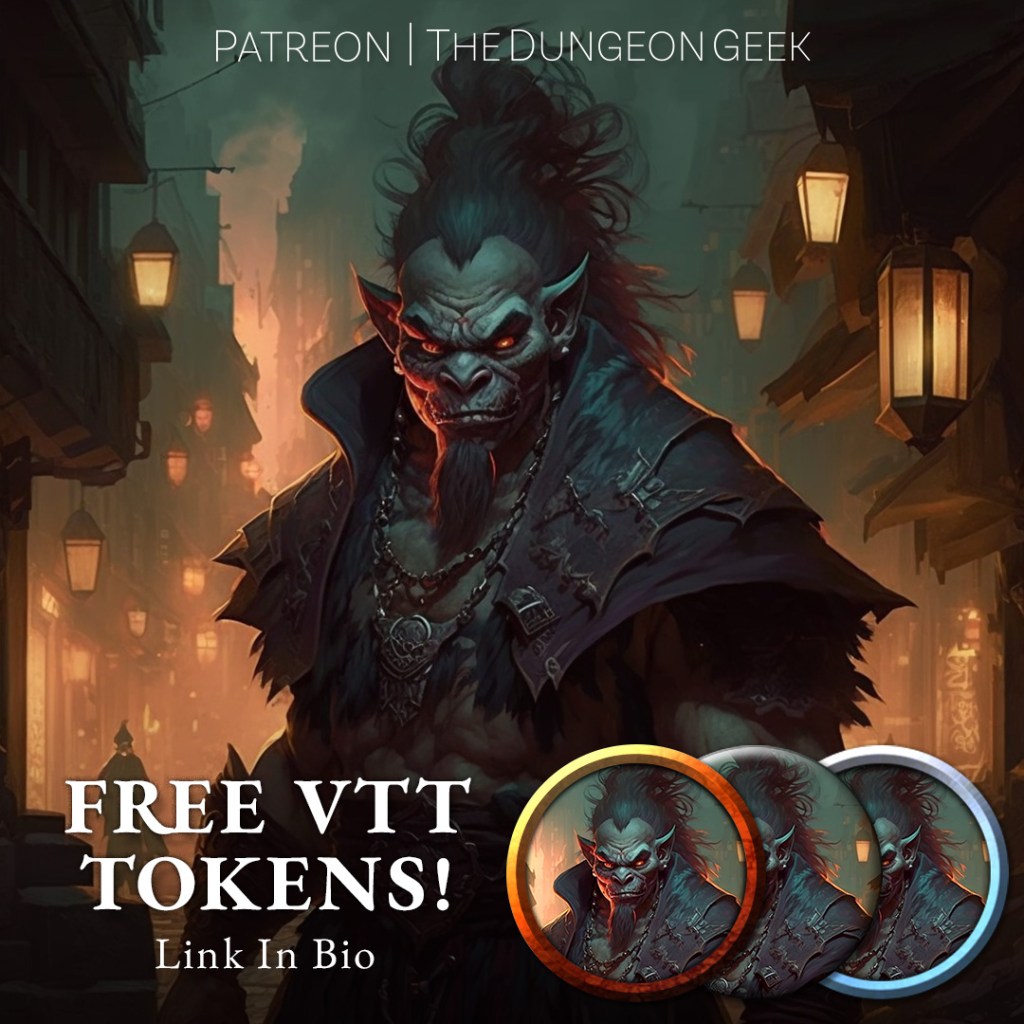 POP:D&D – Street Fighter: Akuma– VTT Character&nbsp;Tokens